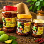 Home made mango pickle
